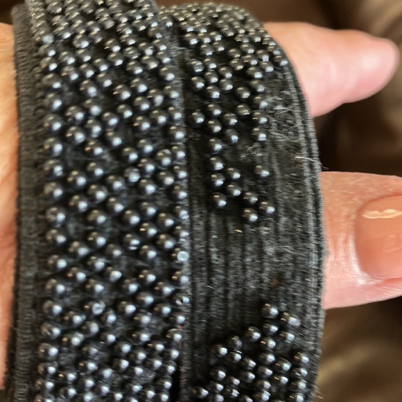 Peacock seed beaded bucket draw string closure beautiful colors - Picture 4 of 7